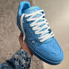 Louis Vuitton Trainer Blue Embossed Monogram