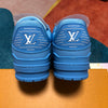 Louis Vuitton Trainer Blue Embossed Monogram