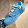 Louis Vuitton Trainer Blue Embossed Monogram